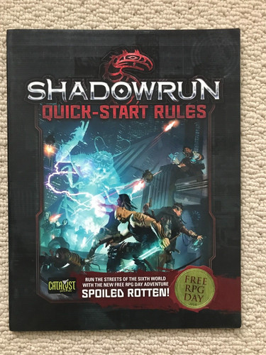 Shadowrun quick start rules - shadowrun, quick-start